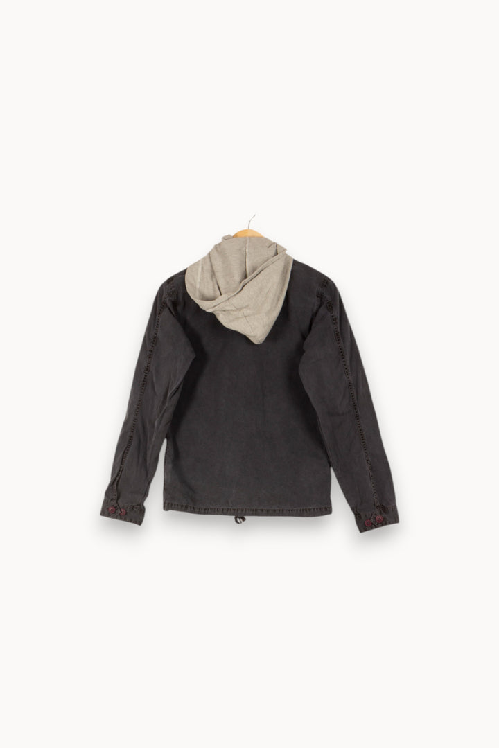Veste bleue à capuche - Taille L/40 de la marque Bellerose | PARAD47198 - Vendu par Paradigme - Image 3