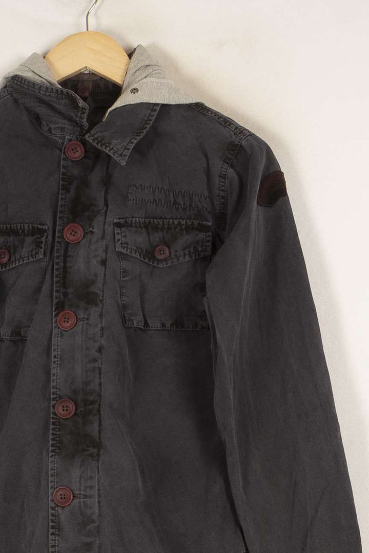 Veste bleue à capuche - Taille L/40 de la marque Bellerose | PARAD47198 - Vendu par Paradigme - Image 2