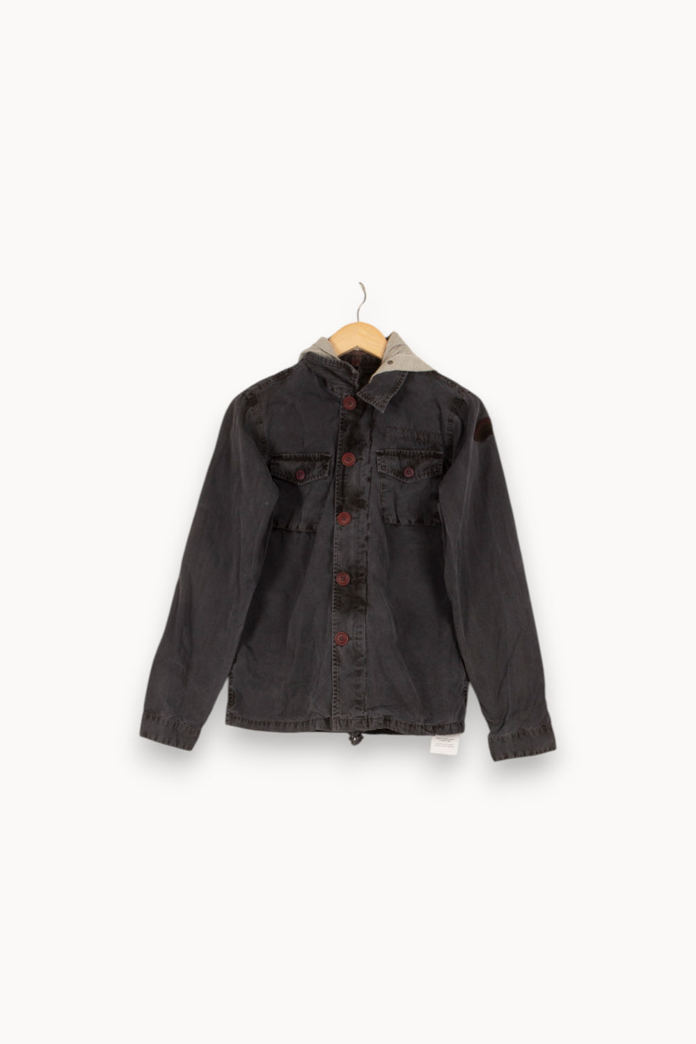 Veste bleue à capuche - Taille L/40 de la marque Bellerose | PARAD47198 - Vendu par Paradigme - Image 1