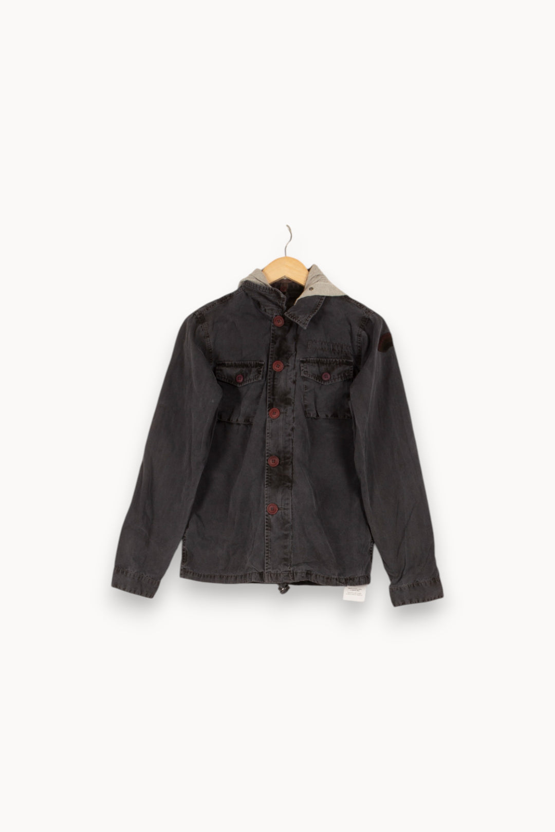 Veste bleue à capuche - Taille L/40 de la marque Bellerose | PARAD47198 - Vendu par Paradigme - Image 1