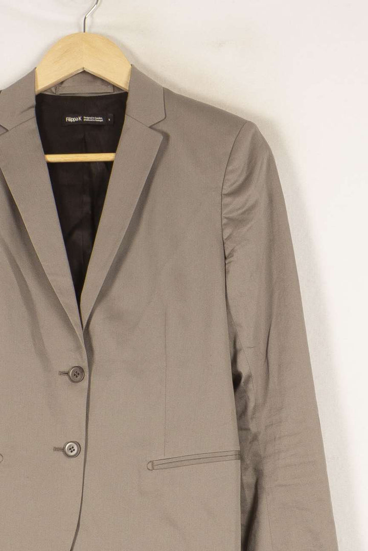 Veste grise - Taille S/36 de la marque Filippa K | PARAD47201 - Vendu par Paradigme - Image 2