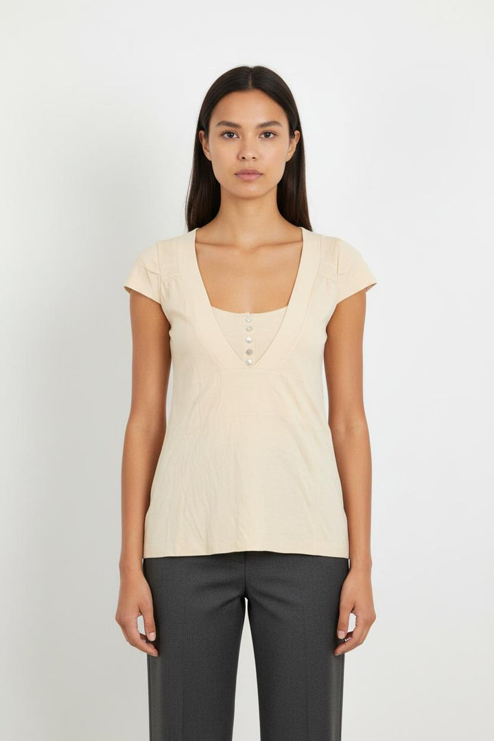 Top beige - Taille XXL/44