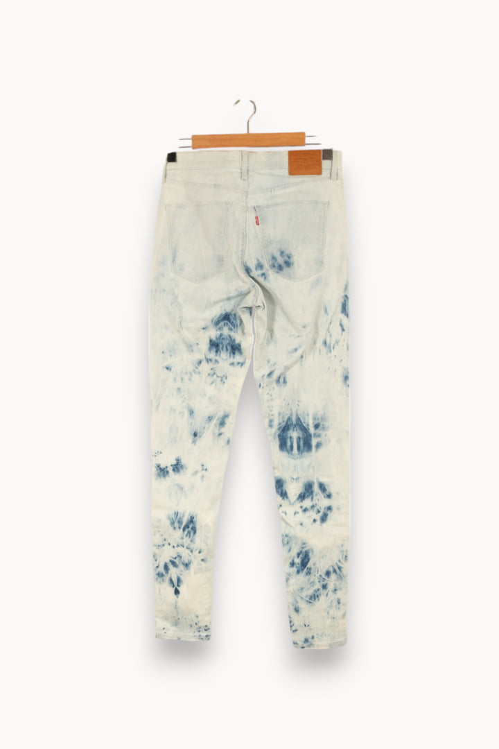 Jean bleu à motifs - Taille L/40 de la marque Levi's | PARAD47209 - Vendu par Paradigme - Image 3