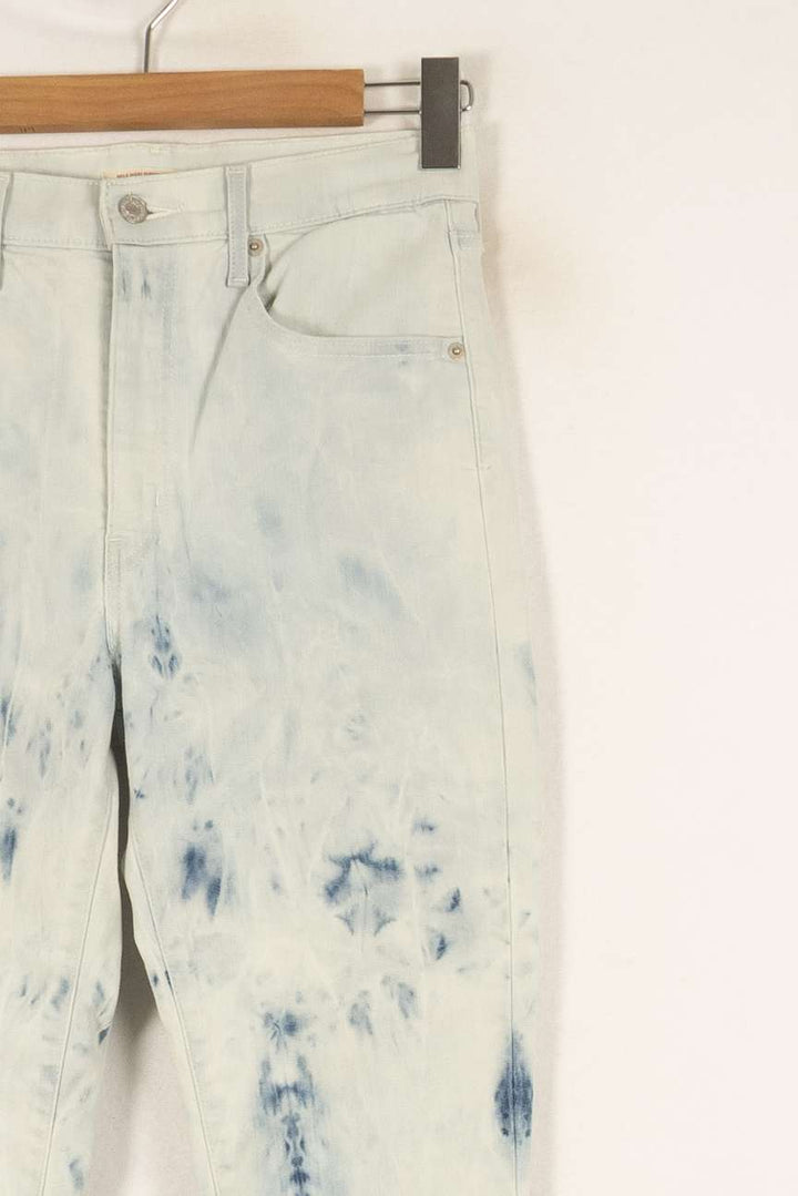 Jean bleu à motifs - Taille L/40 de la marque Levi's | PARAD47209 - Vendu par Paradigme - Image 2