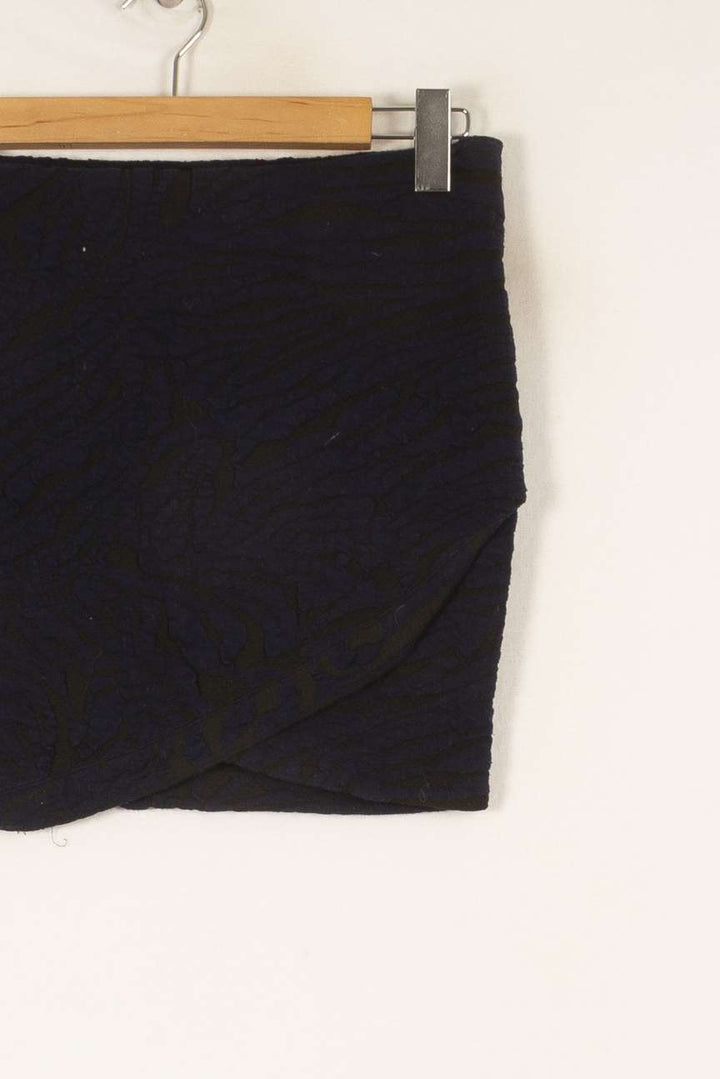 Jupe bleue et noire - Taille S/36 de la marque ba&sh | PARAD47211 - Vendu par Paradigme - Image 2