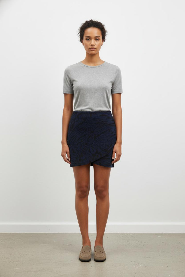 Jupe bleue et noire - Taille S/36