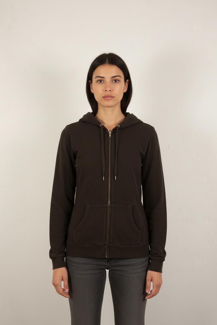 Gilet à capuche gris - Taille M/38