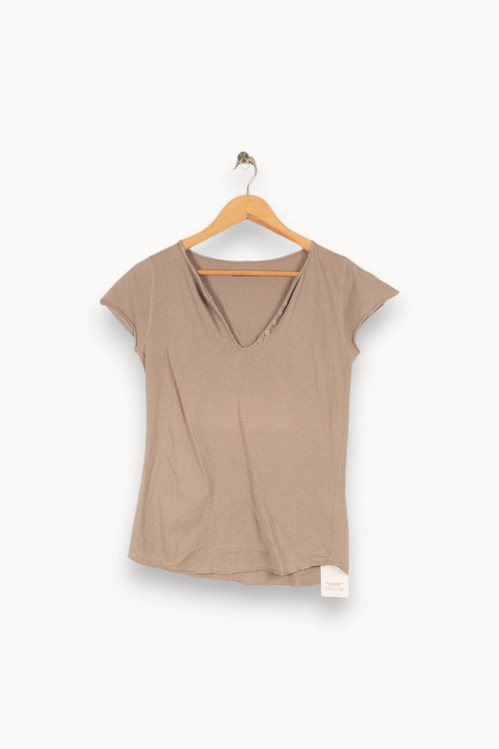 T-shirt gris - Taille S/36 de la marque Zadig&Voltaire | PARAD47217 - Vendu par Paradigme - Image 1