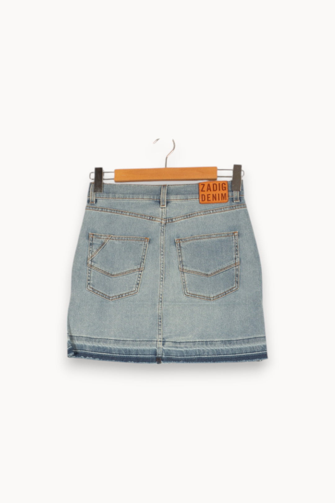 Jupe en jean bleue - Taille XS/34 de la marque Zadig&Voltaire | PARAD47222 - Vendu par Paradigme - Image 3