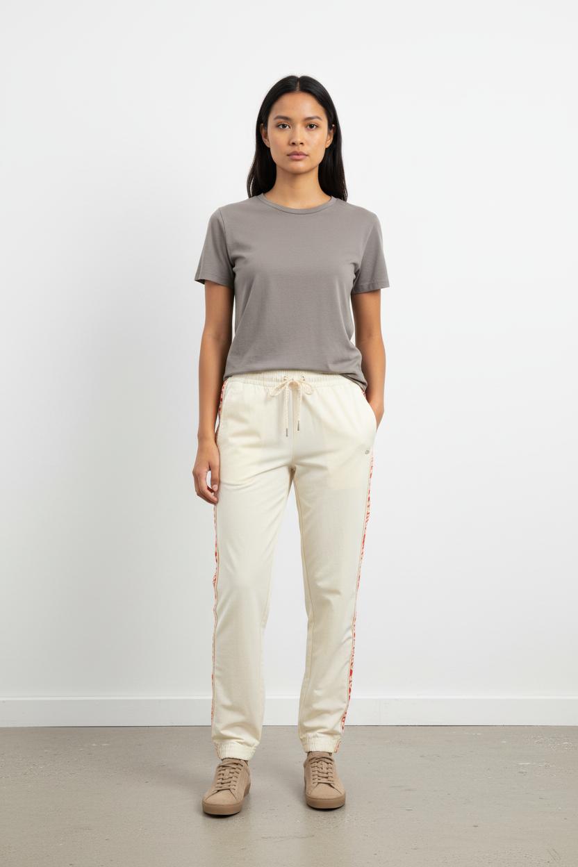 Pantalon blanc avec détails - Taille M/38