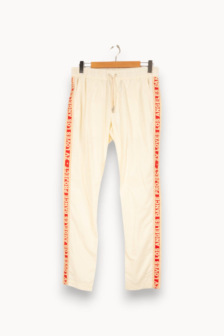 Pantalon blanc avec détails - Taille M/38 de la marque Zadig&Voltaire | PARAD47223 - Vendu par Paradigme - Image 1