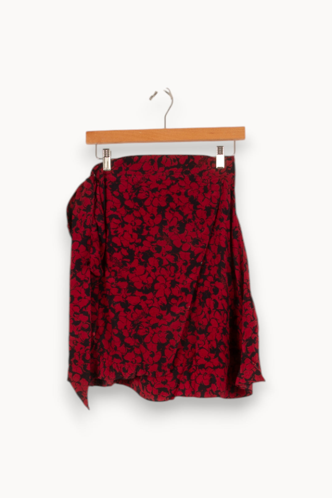 Jupe bordeaux à motifs - Taille S/36 de la marque Zadig&Voltaire | PARAD47224 - Vendu par Paradigme - Image 1