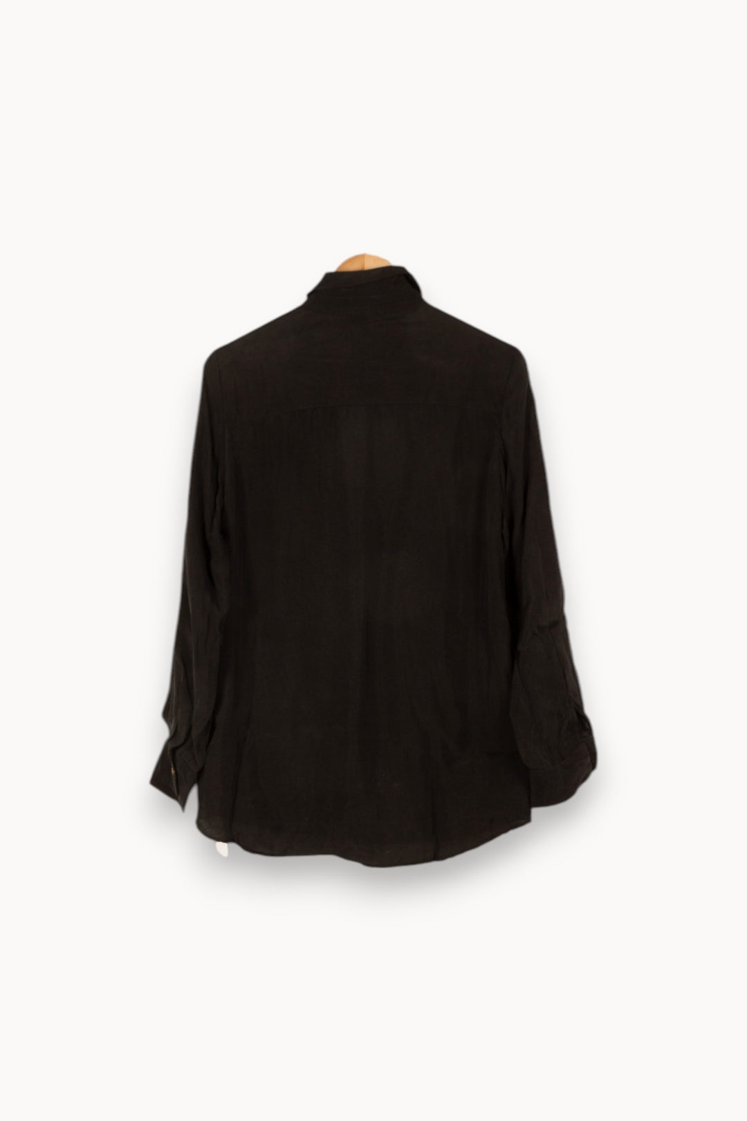 Chemise noire - Taille S/36 de la marque American Vintage | PARAD47226 - Vendu par Paradigme - Image 3