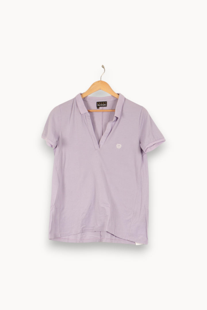 Polo violet - Taille M/38 de la marque The Kooples | PARAD47237 - Vendu par Paradigme - Image 1