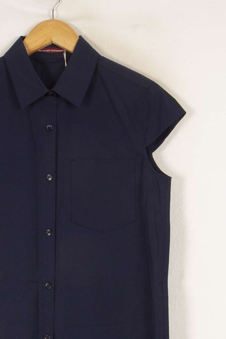 Robe bleu foncé - Taille S/36 de la marque Comptoir des Cotonniers | PARAD47242 - Vendu par Paradigme - Image 2