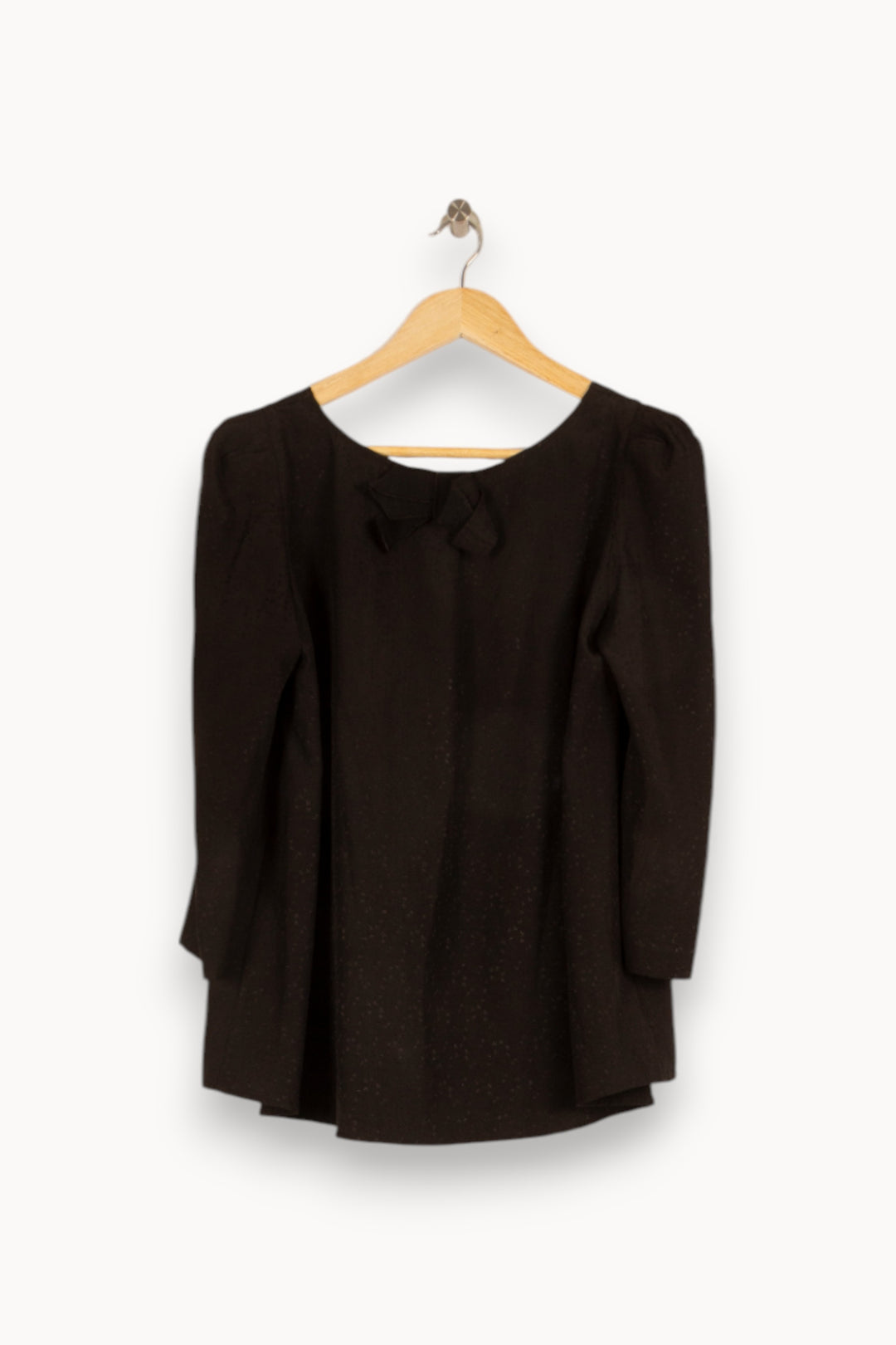 Blouse noire - Taille L/40 de la marque Claudie Pierlot | PARAD47247 - Vendu par Paradigme - Image 3