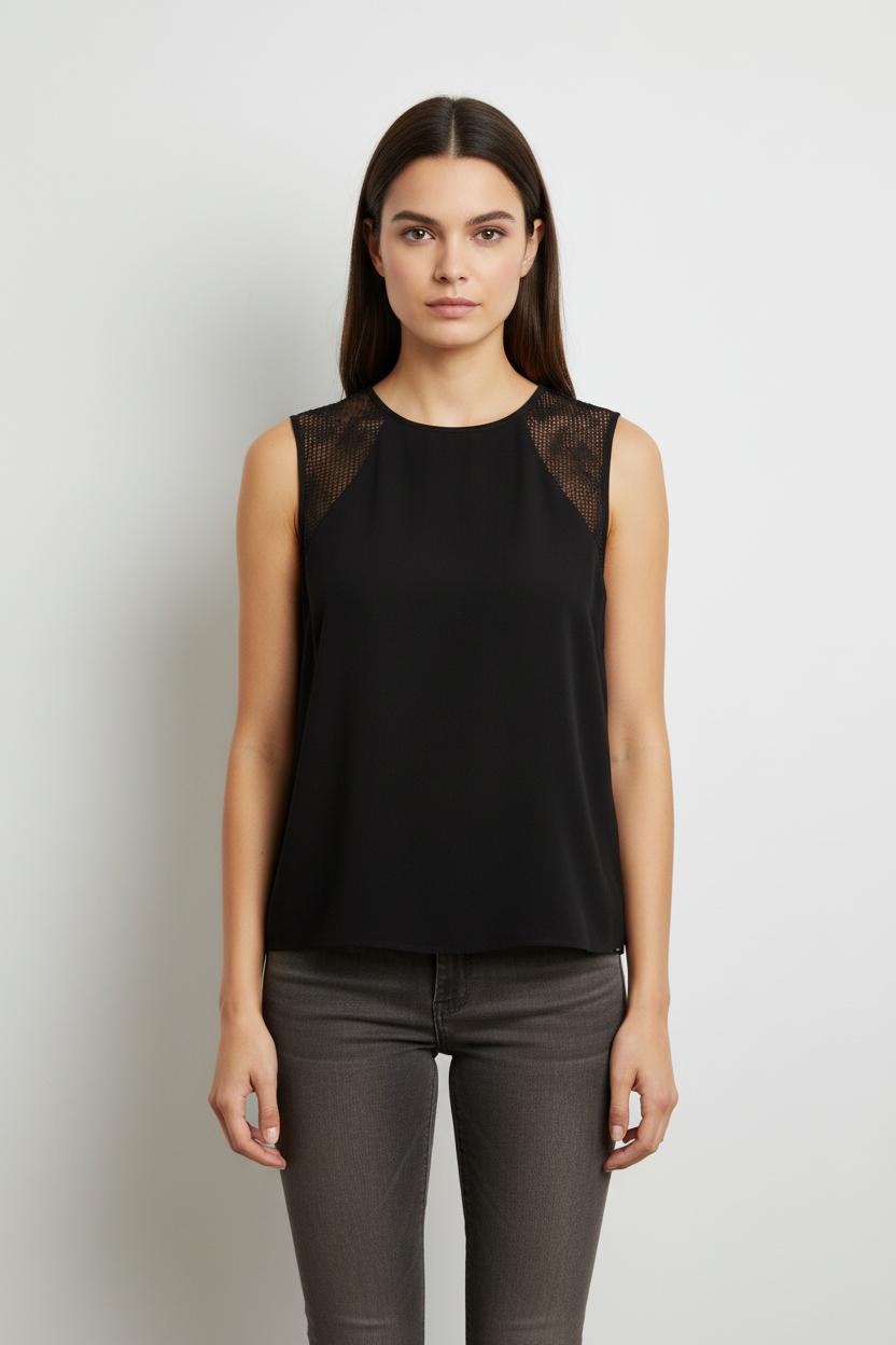 Top noir - Taille L/40