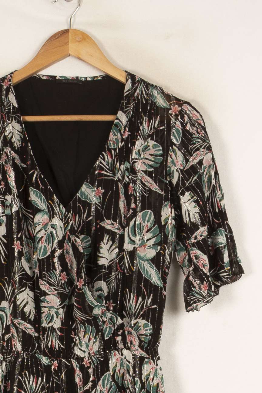 Combinaison noire à motifs - Taille S/36 de la marque IKKS | PARAD47265 - Vendu par Paradigme - Image 2