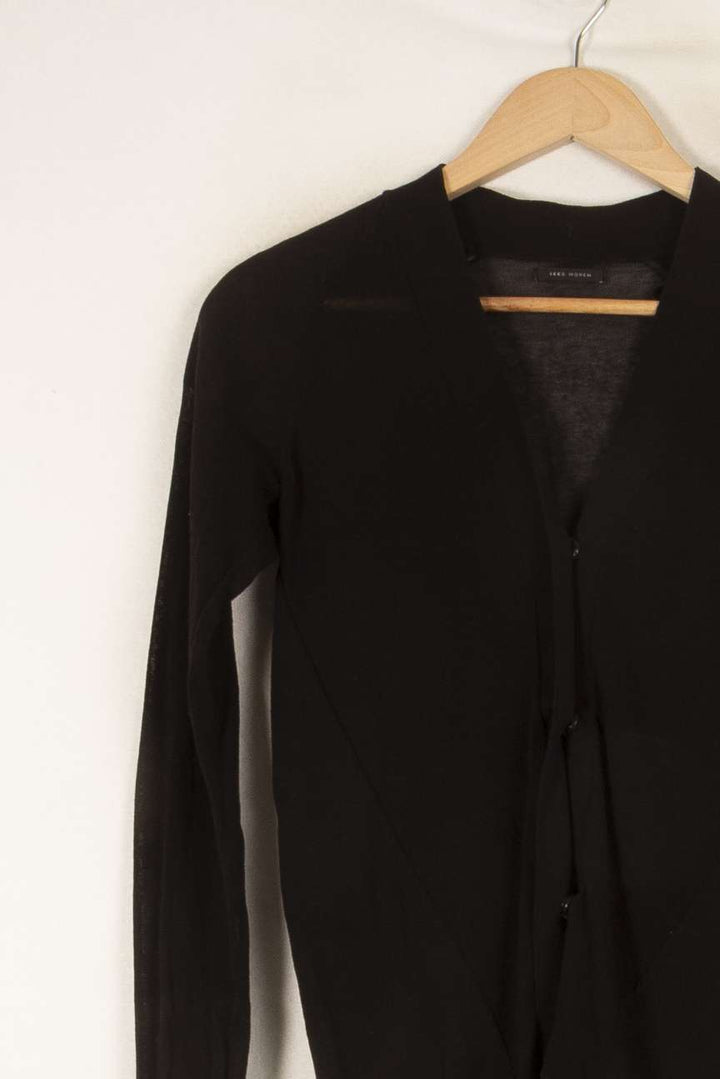 Cardigan noir - Taille XS/34 de la marque IKKS | PARAD47267 - Vendu par Paradigme - Image 2