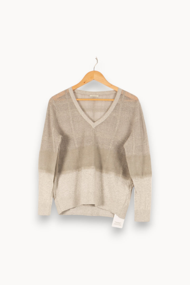 Pull gris - Taille M/38 de la marque IKKS | PARAD47271 - Vendu par Paradigme - Image 1