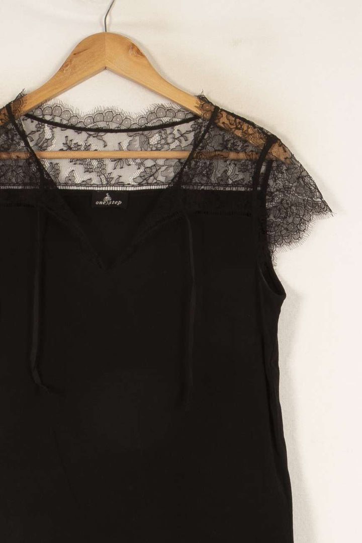 Top noir - Taille M/38 de la marque One Step | PARAD47275 - Vendu par Paradigme - Image 2