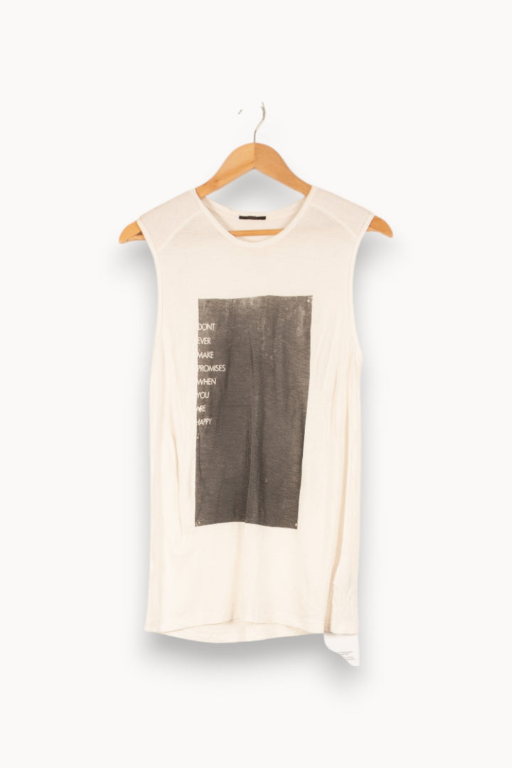 Débardeur blanc - Taille XL/42 de la marque IKKS | PARAD47276 - Vendu par Paradigme - Image 1
