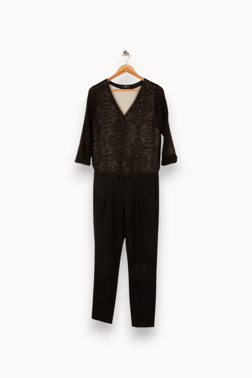 Combinaison noire - Taille XS/34 de la marque One Step | PARAD47282 - Vendu par Paradigme - Image 1