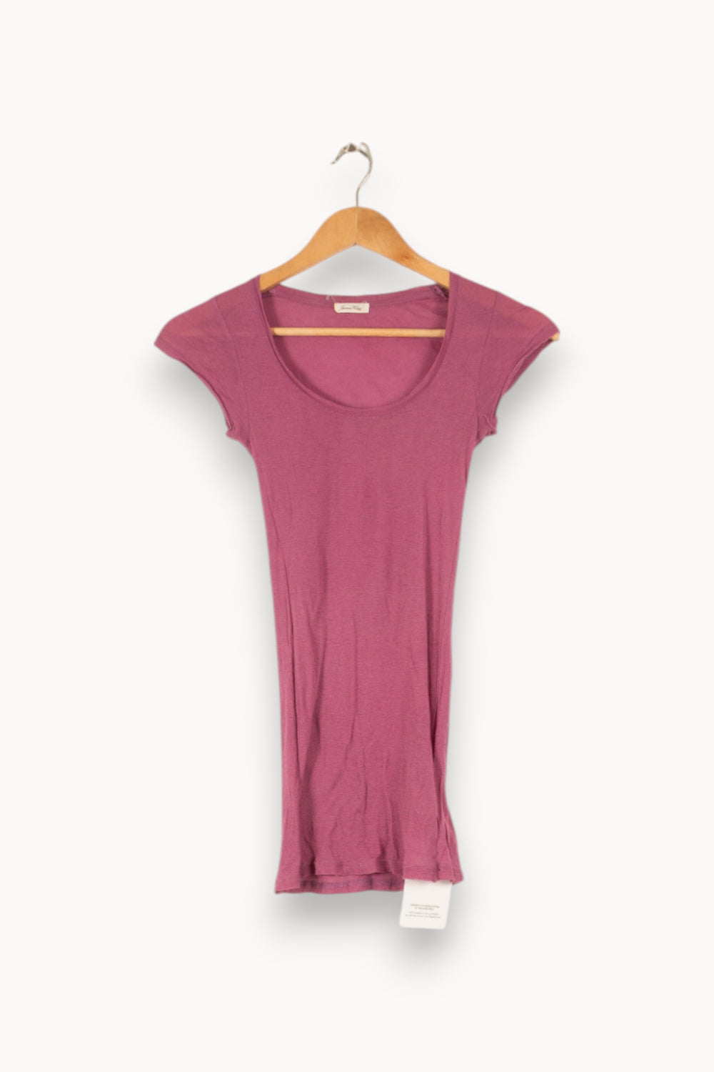 T-shirt violet - Taille S/36 de la marque American Vintage | PARAD47284 - Vendu par Paradigme - Image 1