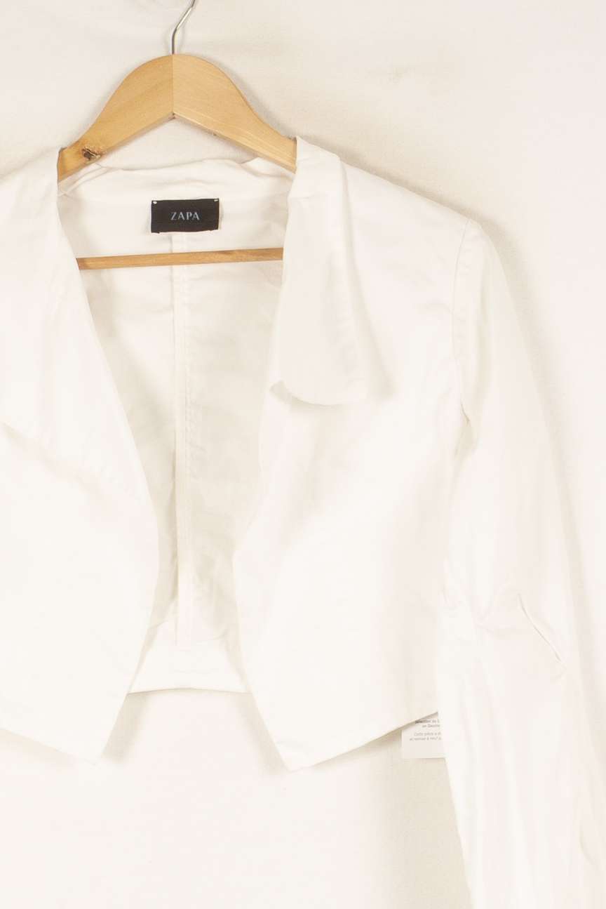 Veste blanche - Taille S/36 de la marque ZAPA | PARAD47285 - Vendu par Paradigme - Image 2