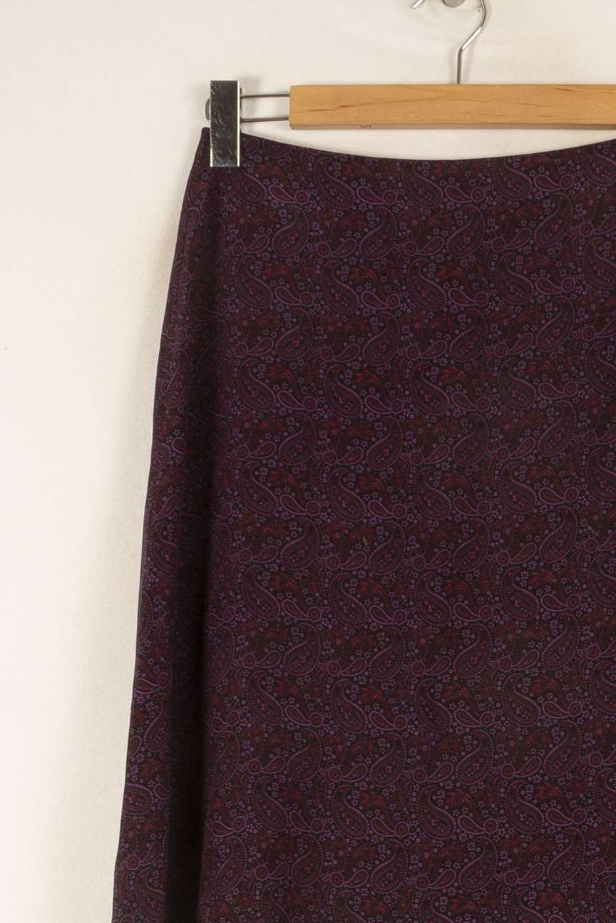 Jupe violette - Taille M/38 de la marque Comptoir des Cotonniers | PARAD47286 - Vendu par Paradigme - Image 2