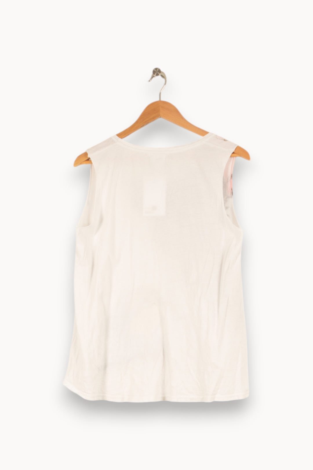 T-shirt blanc à motifs - Taille S/36 de la marque Paul & Joe | PARAD47300 - Vendu par Paradigme - Image 3