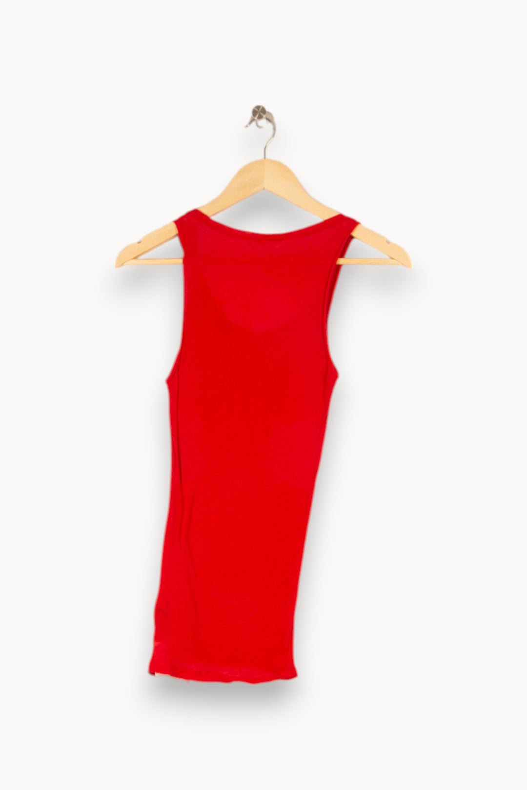Débardeur rouge - Taille S/36 de la marque American Vintage | PARAD47302 - Vendu par Paradigme - Image 3
