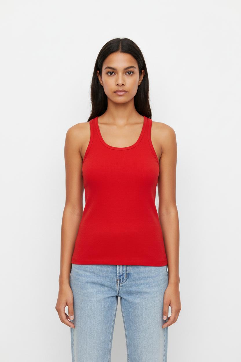 Débardeur rouge - Taille S/36