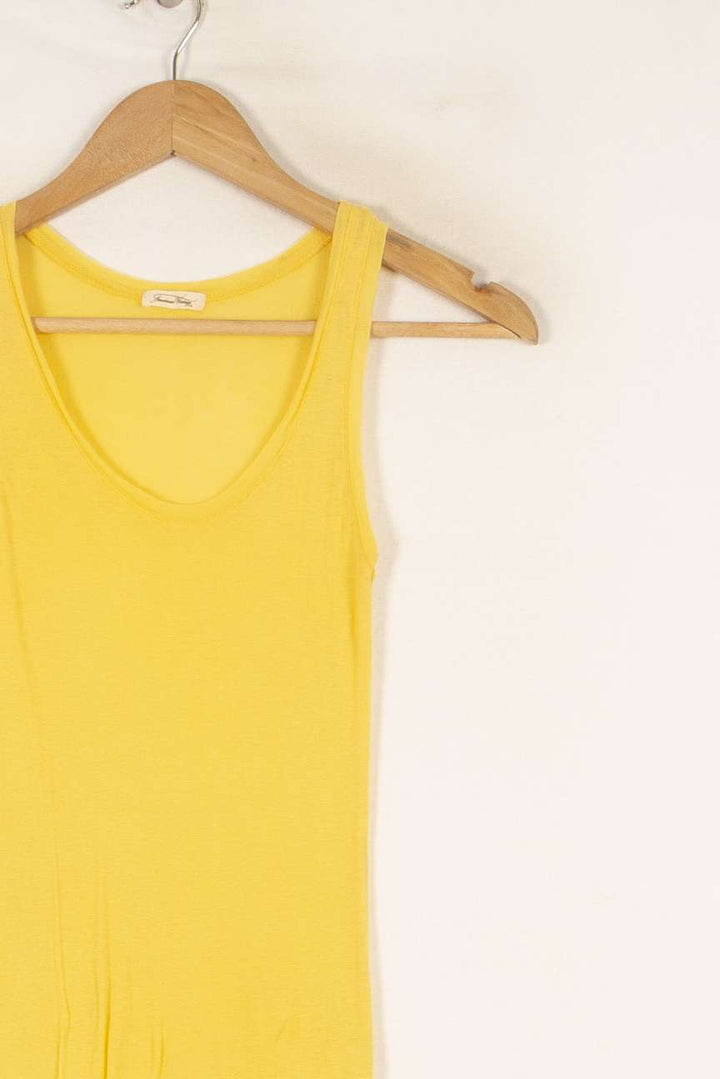 Robe jaune - Taille S/36 de la marque American Vintage | PARAD47303 - Vendu par Paradigme - Image 2