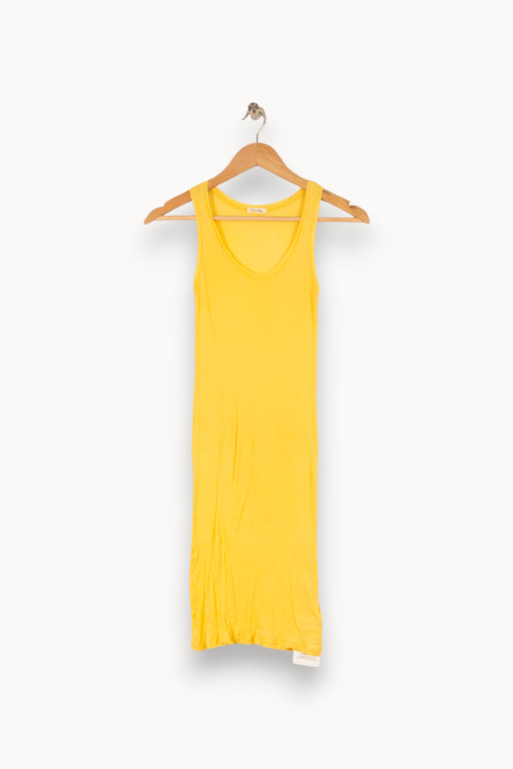 Robe jaune - Taille S/36 de la marque American Vintage | PARAD47303 - Vendu par Paradigme - Image 1
