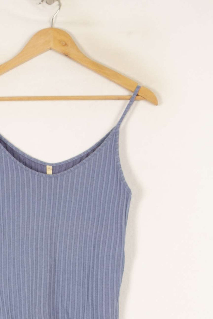 Débardeur bleu côtelé - Taille XS/34 de la marque Bellerose | PARAD47304 - Vendu par Paradigme - Image 2
