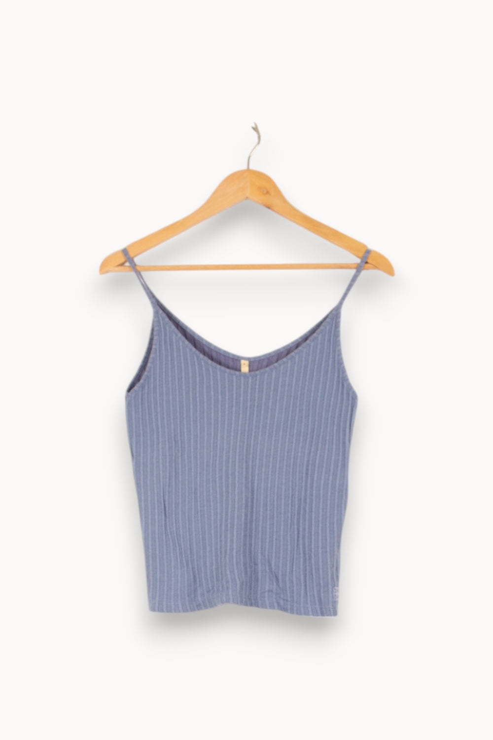 Débardeur bleu côtelé - Taille XS/34 de la marque Bellerose | PARAD47304 - Vendu par Paradigme - Image 1