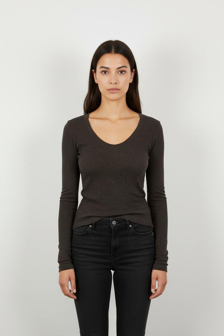 Pull gris foncé - Taille S/36