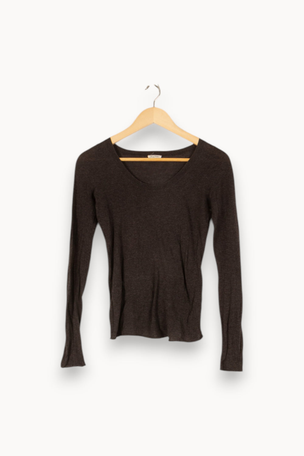 Pull gris foncé - Taille S/36 de la marque American Vintage | PARAD47312 - Vendu par Paradigme - Image 1