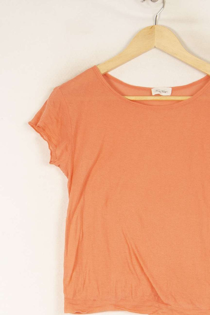 T-shirt rose - Taille S/36 de la marque American Vintage | PARAD47314 - Vendu par Paradigme - Image 2