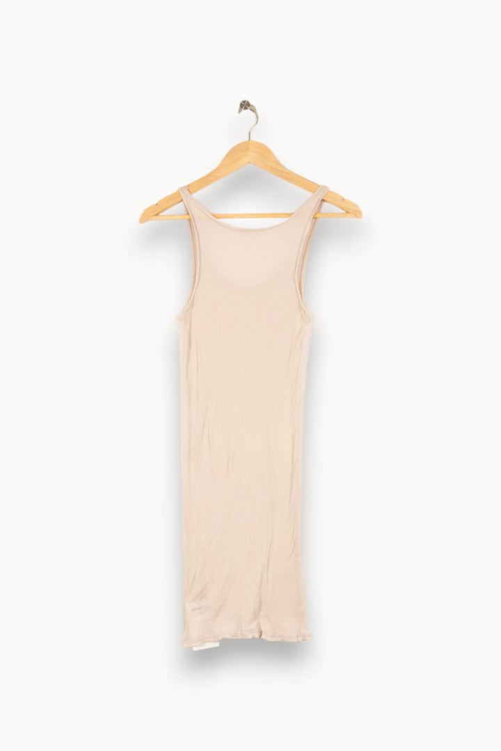Robe beige - Taille S/36 de la marque American Vintage | PARAD47317 - Vendu par Paradigme - Image 3