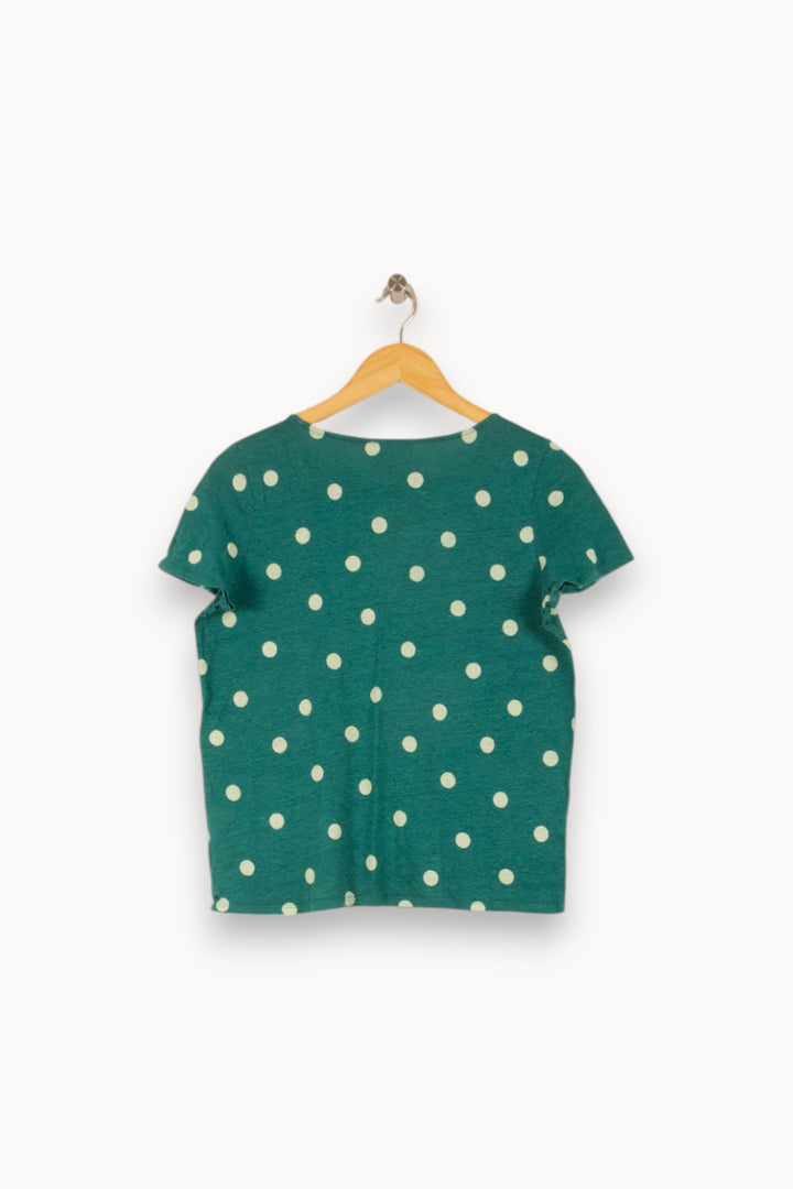 Tee-shirt Vert - Taille S/36 de la marque Sézane | PARAD47325 - Vendu par Paradigme - Image 4