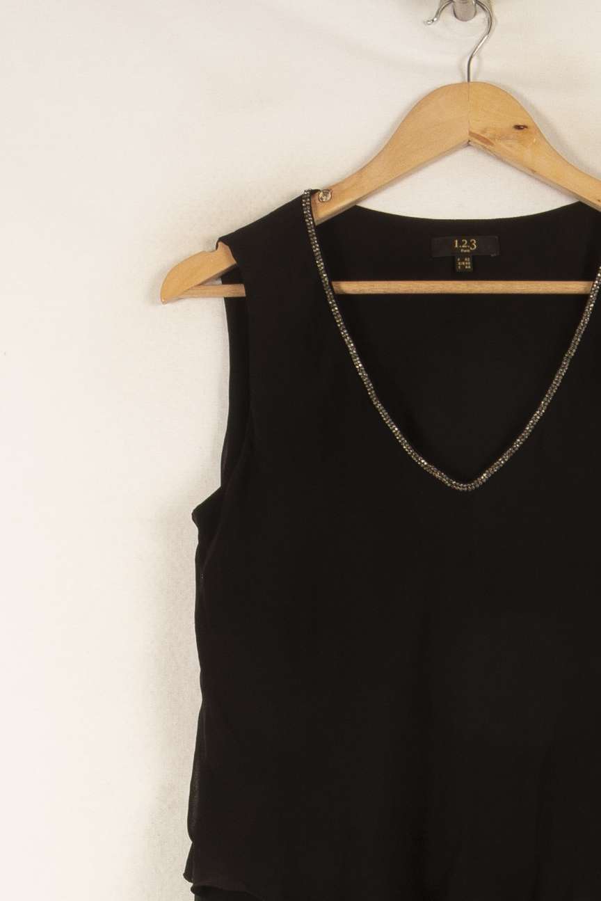 Robe Courte & Midi Noir - Taille 42/XL de la marque Maison 123 | PARAD47331 - Vendu par Paradigme - Image 3