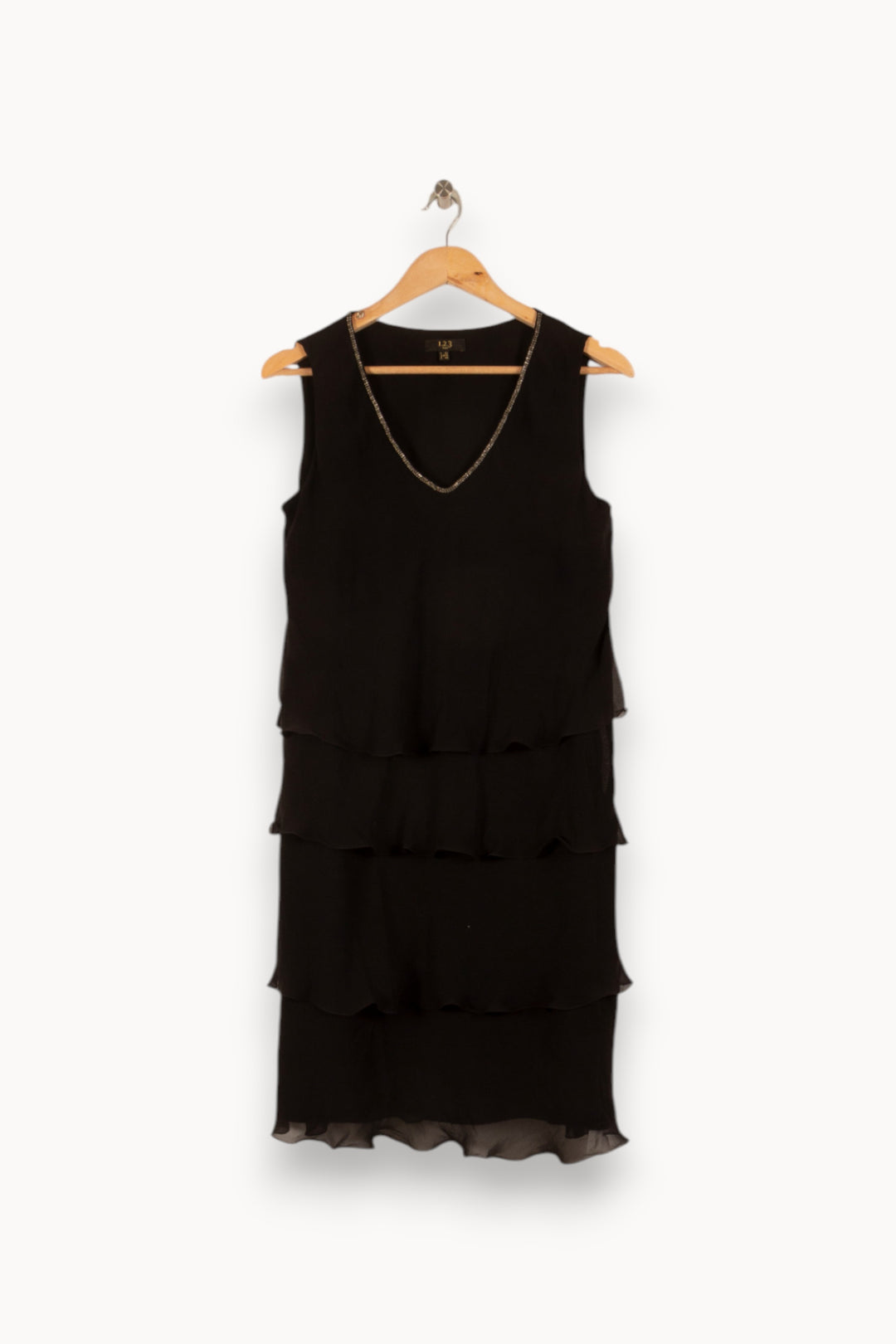 Robe Courte & Midi Noir - Taille 42/XL de la marque Maison 123 | PARAD47331 - Vendu par Paradigme - Image 2
