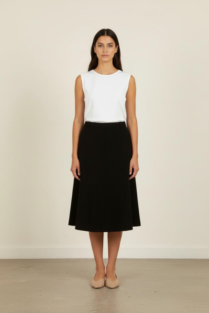 Jupe évasée noire - Taille XL/42