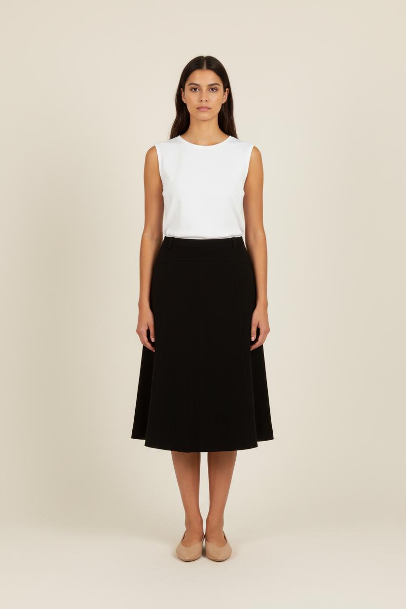 Jupe évasée noire - Taille XL/42