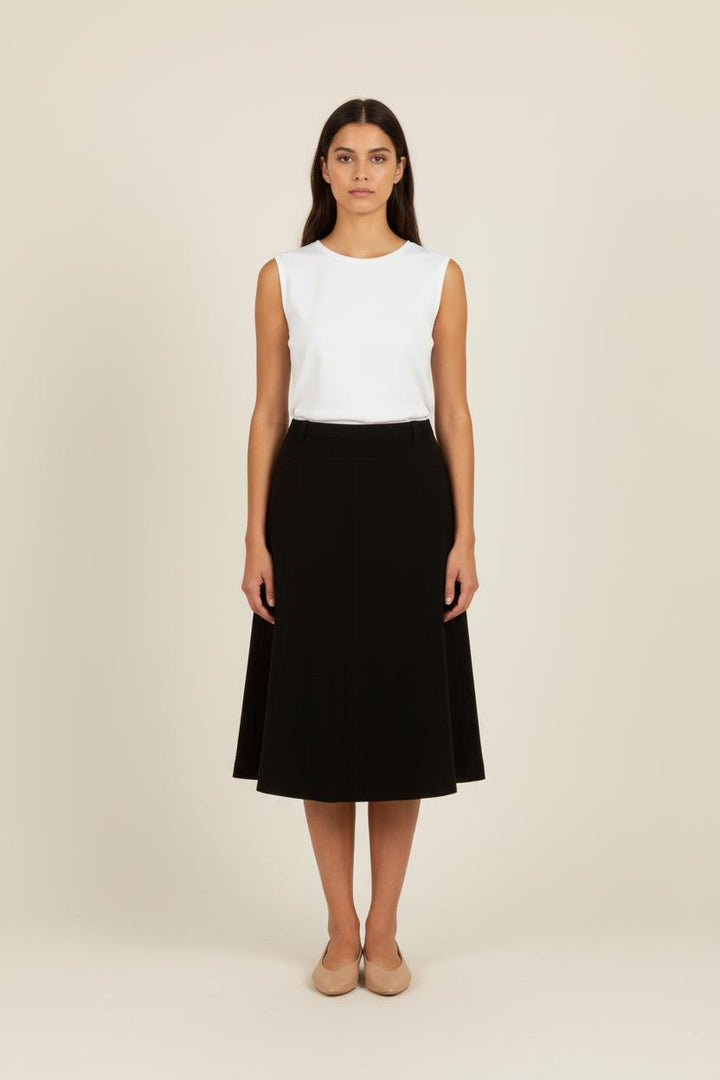 Jupe évasée noire - Taille XL/42