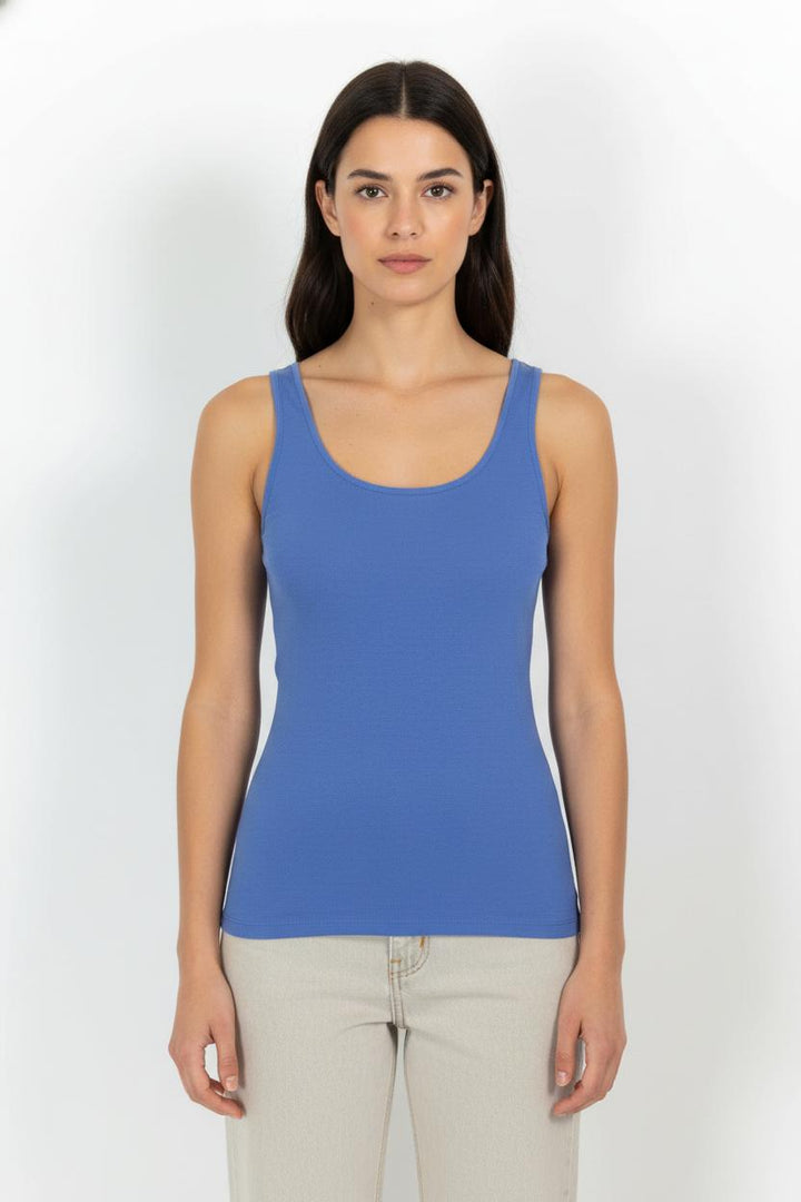 Débardeur bleu - Taille S/36 de la marque American Vintage | PARAD47349 - Vendu par Paradigme - Image 1