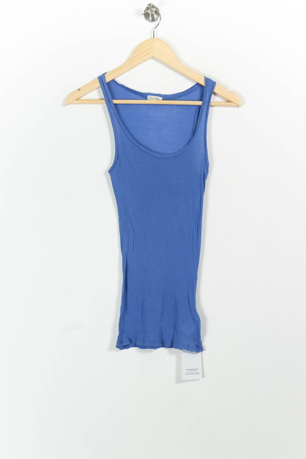 Débardeur bleu - Taille S/36 de la marque American Vintage | PARAD47349 - Vendu par Paradigme - Image 2