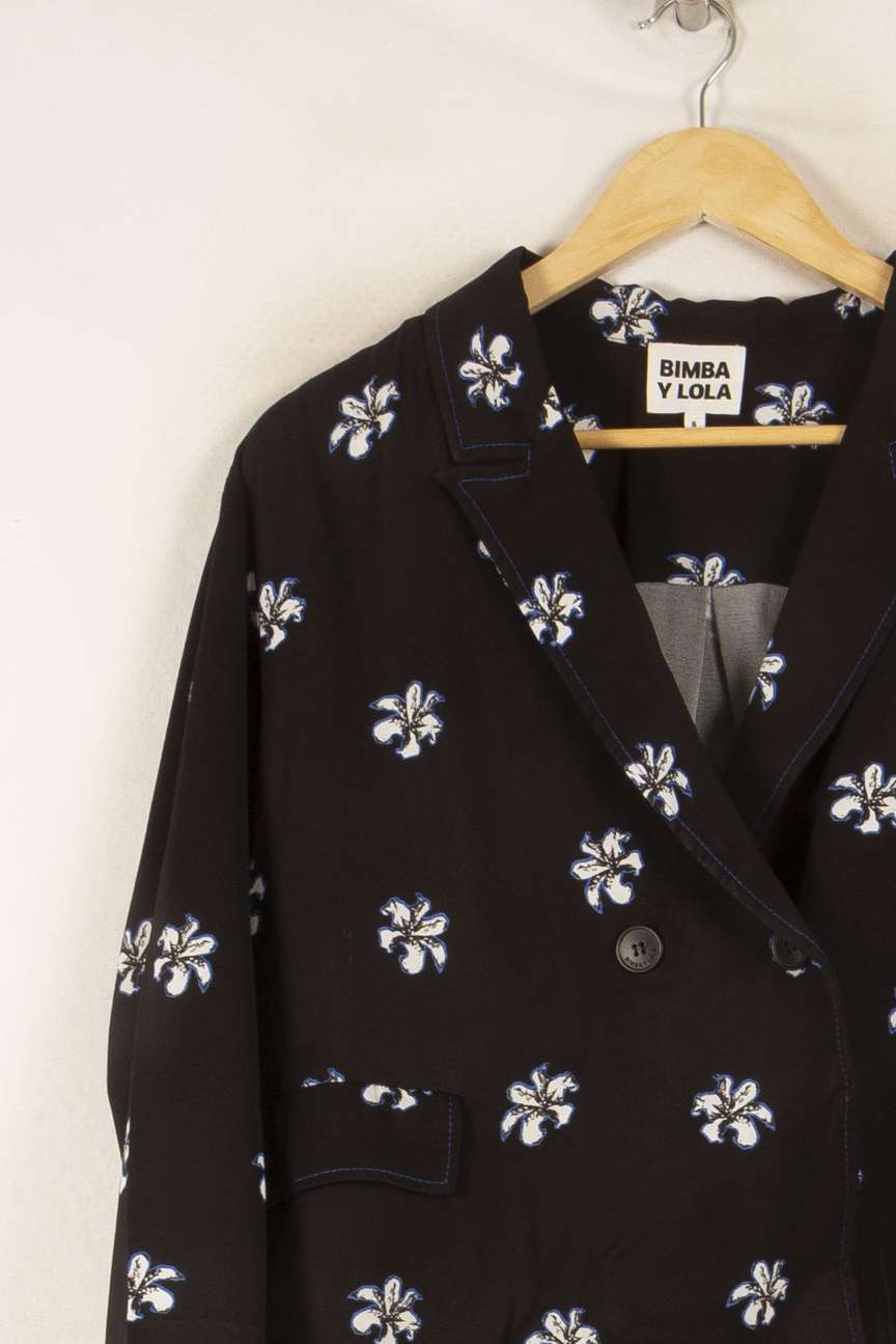 Veste noire à motif - Taille S/36 de la marque Bimba y Lola | PARAD47355 - Vendu par Paradigme - Image 2
